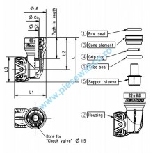 CUPLA AER M10X1,25