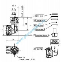 CUPLA AER M10X1,5
