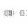 CUPLA AER M14X1,5