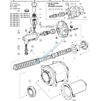Set reparatie, servofrana