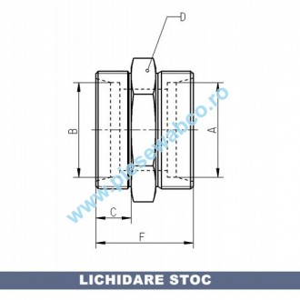 Conector dublu