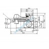 CUPLA AER GALBENA M24X1,5