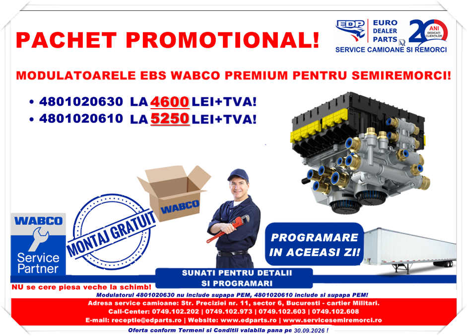 Modulatoare WABCO